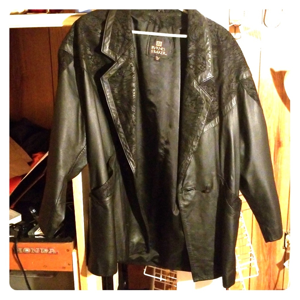 Leather jacket
